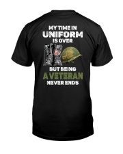 My Time In Uniform Is Over - Perfect Gift For Veteran Premium Fit Mens Tee tile
