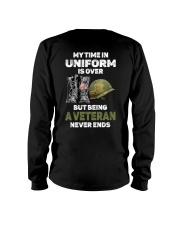My Time In Uniform Is Over - Perfect Gift For Veteran Long Sleeve Tee tile