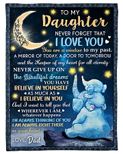 I Believe In You - Best Gift For Daughter Fleece Blanket tile