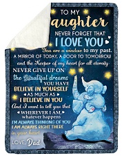 I Believe In You - Best Gift For Daughter Sherpa Fleece Blanket tile