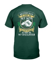 I Asked God To Make Me A Better Man - Perfect Gift For Dad Premium Fit Mens Tee tile