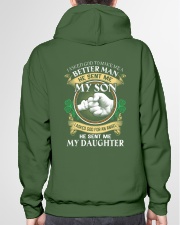 I Asked God To Make Me A Better Man - Perfect Gift For Dad Hooded Sweatshirt garment-hooded-sweatshirt-back-04