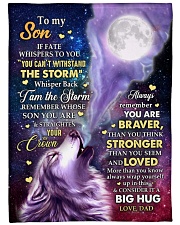 CONSIDER IT A BIG HUG - GREAT GIFT FOR SON Large Fleece Blanket - 60" x 80" front