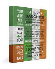 I Am So Proud Of You - Special Gift For Daughter 11x14 Gallery Wrapped Canvas Prints front