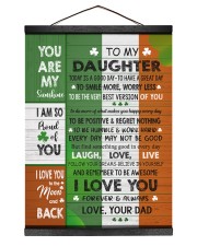 I Am So Proud Of You - Special Gift For Daughter Hanging Canvas tile