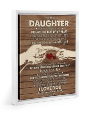 I LOVE YOU TO THE MOON AND BACK Floating Framed Canvas Prints White tile