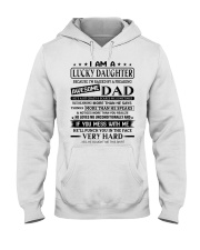 LOVES ME UNCONDITIONALLY - BEST GIFT FOR DAUGHTER Hooded Sweatshirt tile