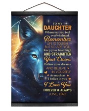 Believe In Yourself - Best Gift For Daughter Hanging Canvas tile