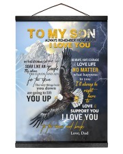 ALWAYS REMEMBER HOW MUCH I LOVE YOU Hanging Canvas tile