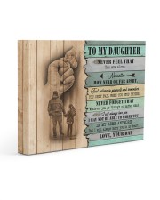 I Will Always Carry You In My Heart - Best Gift For Daughter 14x11 Gallery Wrapped Canvas Prints front
