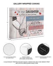 I Pray You'll Always Be Safe - Best Gift For Daughter 14x11 Gallery Wrapped Canvas Prints aos-canvas-pgw-14x11-lifestyle-front-46