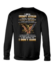 I AM A GRUMPY VETERAN - PERFECT GIFT FOR DAD Crewneck Sweatshirt tile
