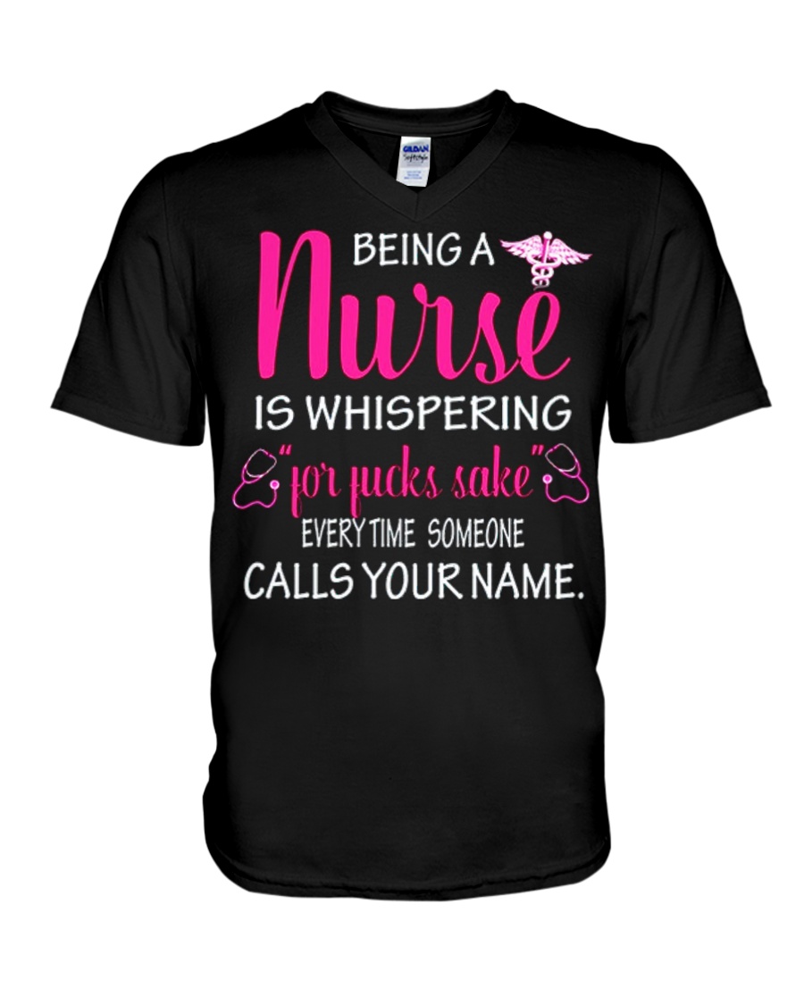 nurse shirt V-Neck T-Shirt