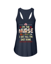 nurse shirt Ladies Flowy Tank thumbnail
