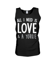 yorkie shirt Unisex Tank thumbnail