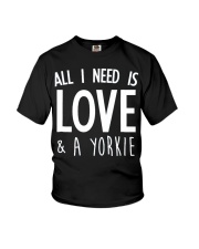 yorkie shirt Youth T-Shirt thumbnail