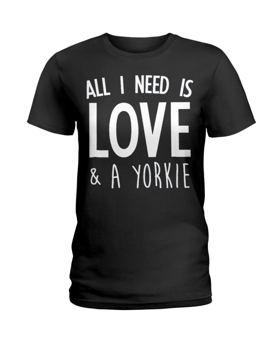 yorkie shirt Ladies T-Shirt