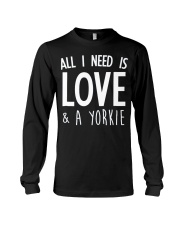 yorkie shirt Long Sleeve Tee thumbnail