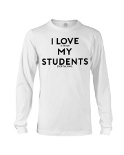 teacher shirt Long Sleeve Tee thumbnail