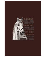 a horse can hear a human 2 Vertical Poster tile