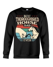 Best Dad Ever - Thoroughbred Horse Crewneck Sweatshirt tile
