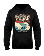 Best Dad Ever - Thoroughbred Horse Hooded Sweatshirt tile