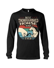 Best Dad Ever - Thoroughbred Horse Long Sleeve Tee tile