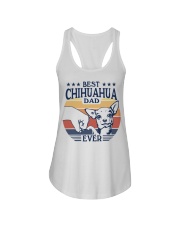 Best Dad Ever Chihuahua Ladies Flowy Tank tile