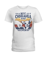 Best Dad Ever Chihuahua Ladies T-Shirt tile
