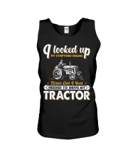 My Symptoms - Tractor Unisex Tank tile