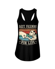 Best Friends For Life - Dalmatian Ladies Flowy Tank tile