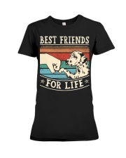 Best Friends For Life - Dalmatian Premium Fit Ladies Tee tile