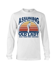 Assuming Old Lady - Karate Long Sleeve Tee tile