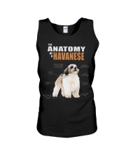 Dog Anatomy - Havanese Unisex Tank tile