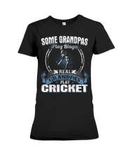 Some Grandpas Play Bingo - Cricket Premium Fit Ladies Tee tile