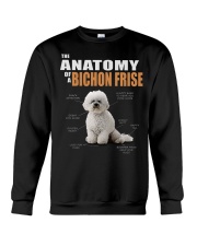 Dog Anatomy - Bichon Frise Crewneck Sweatshirt tile