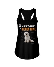 Dog Anatomy - Bichon Frise Ladies Flowy Tank tile