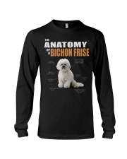 Dog Anatomy - Bichon Frise Long Sleeve Tee tile