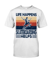 Life Happens - Skateboarding Premium Fit Mens Tee tile