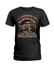 Hot Rod - Looked Up Symptoms Ladies T-Shirt tile