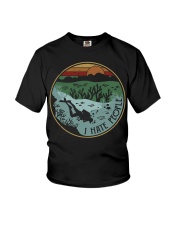 I Hate People - Scuba Diving Youth T-Shirt tile