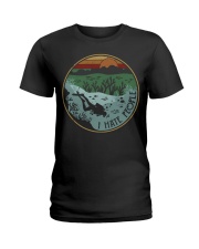 I Hate People - Scuba Diving Ladies T-Shirt tile