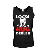 Local Hug Dealer - Dogo Argentino Unisex Tank tile