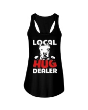 Local Hug Dealer - Dogo Argentino Ladies Flowy Tank tile