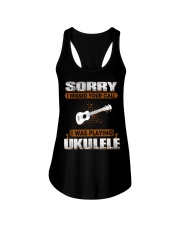 Sorry I Missed Your Call - Ukulele Ladies Flowy Tank tile