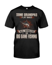 Some Grandpas Play Bingo - Big-game Fishing Premium Fit Mens Tee tile