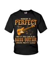 Bass Guitar - Nobody's Perfect Youth T-Shirt tile