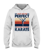 I May Not Be Perfect Karate Hooded Sweatshirt tile