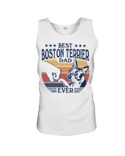 Best Dad Ever Boston Terrier Unisex Tank tile