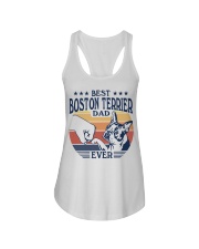 Best Dad Ever Boston Terrier Ladies Flowy Tank tile